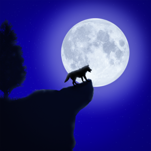 wolf full moon